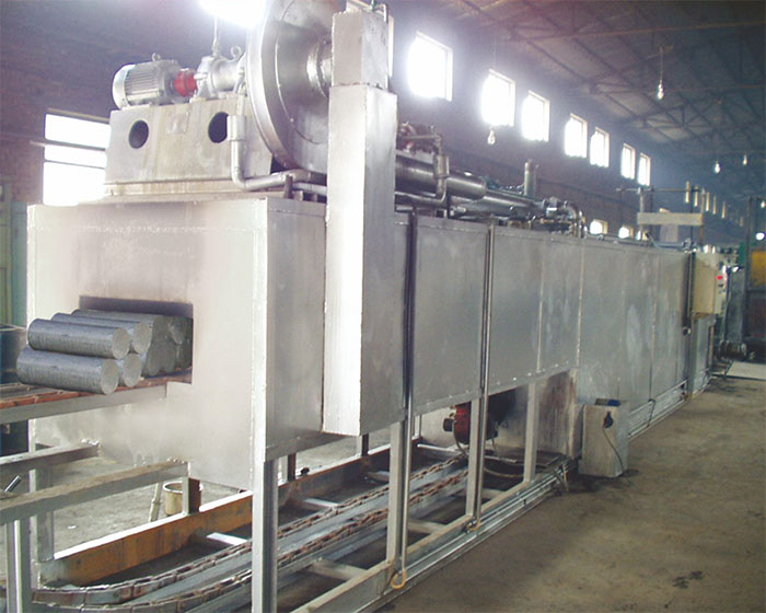 高效節(jié)能鋁棒加熱爐、長棒熱剪爐